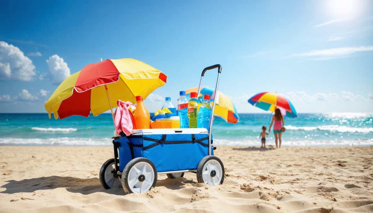 découvrez les atouts indispensables qui font des chariots de plage des compagnons incontournables pour vos journées au bord de l'eau, alliant praticité et confort.