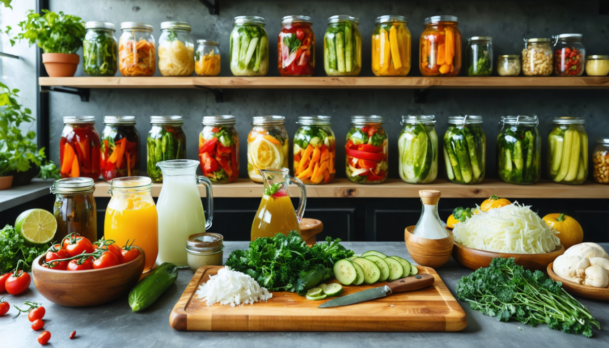 découvrez les 7 bienfaits surprenants de la cuisine fermentée pour votre santé et explorez les aliments fermentés incontournables à intégrer dans votre alimentation quotidienne.