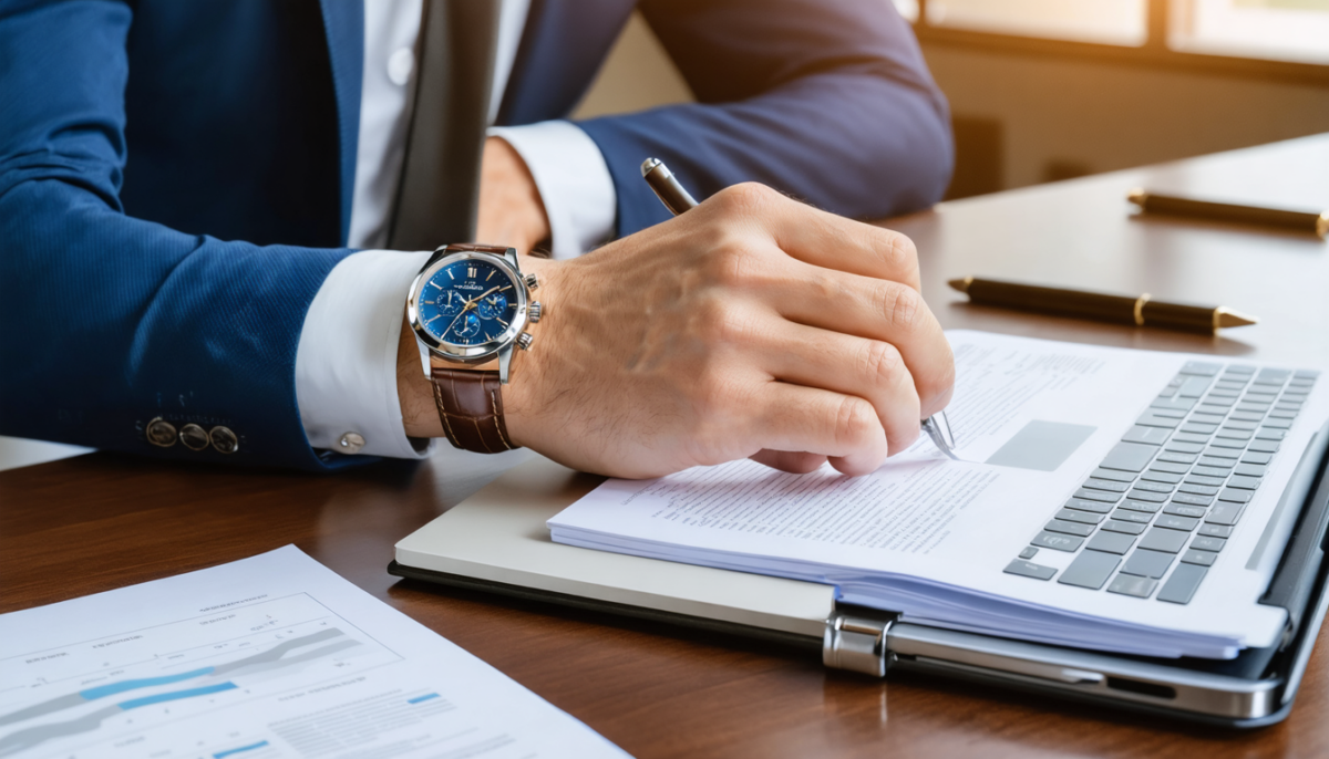 découvrez comment une montre de luxe allie élégance et performance pour sublimer votre quotidien professionnel et affirmer votre succès.