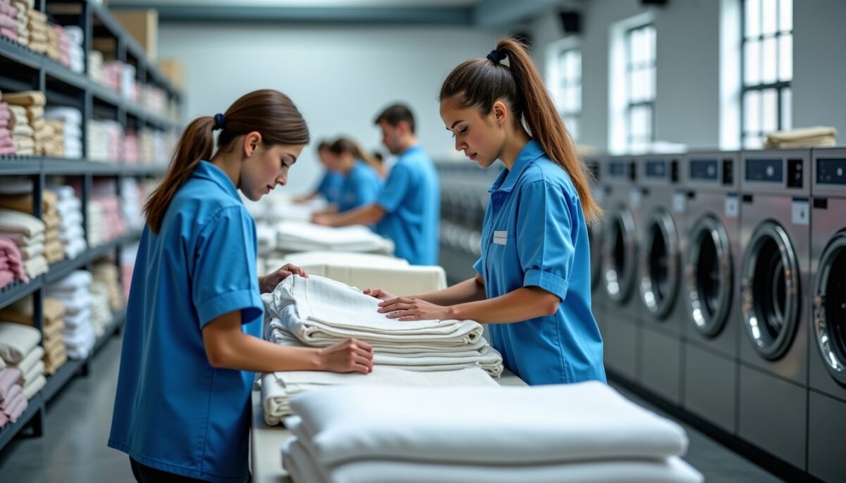 Comment la gestion logistique du linge influence-t-elle l’efficacité des activités professionnelles ?
