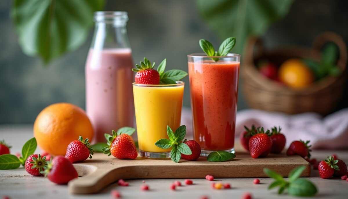 Smoothies énergétiques : recettes incontournables pour un petit déjeuner plein de vitalité